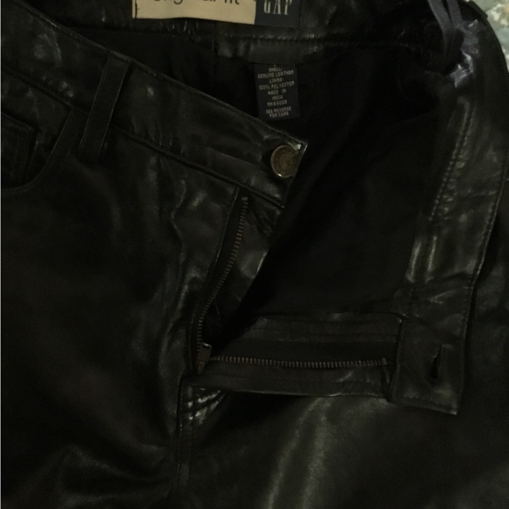 Gap leather pants
